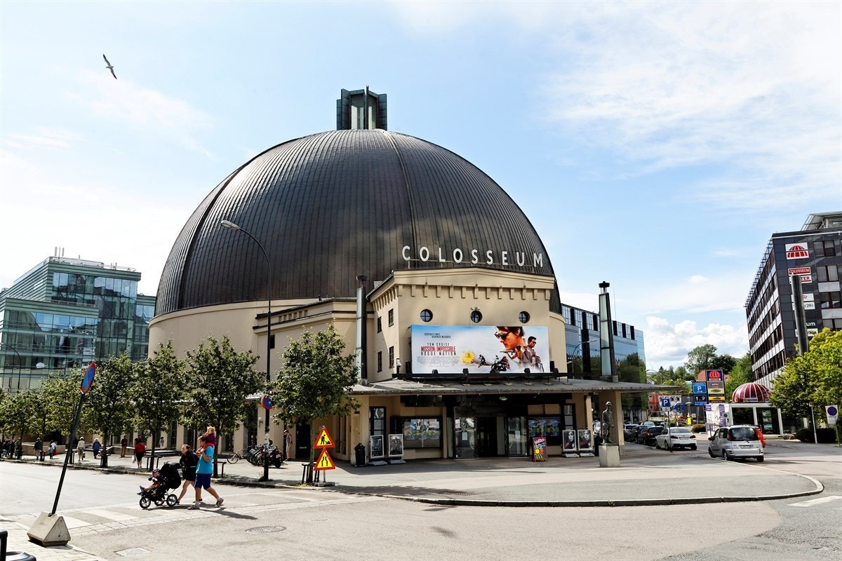 Kort gangavstand til verdens største THX-sal Galleribilde