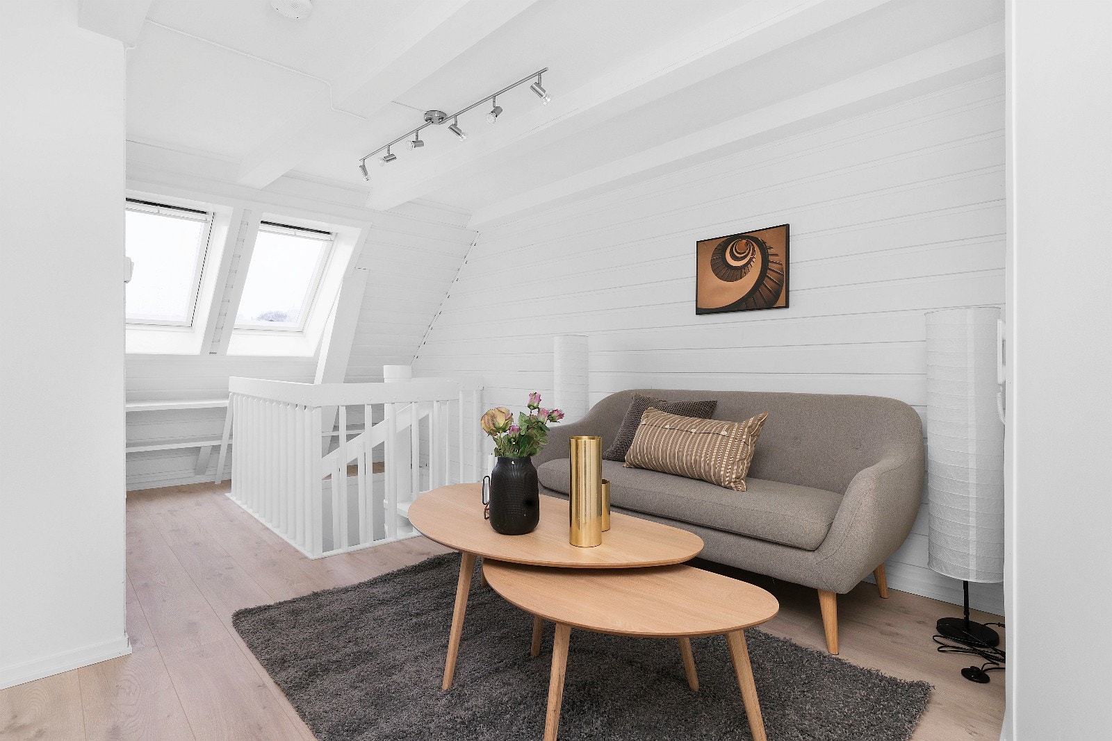 Stue loft Galleribilde