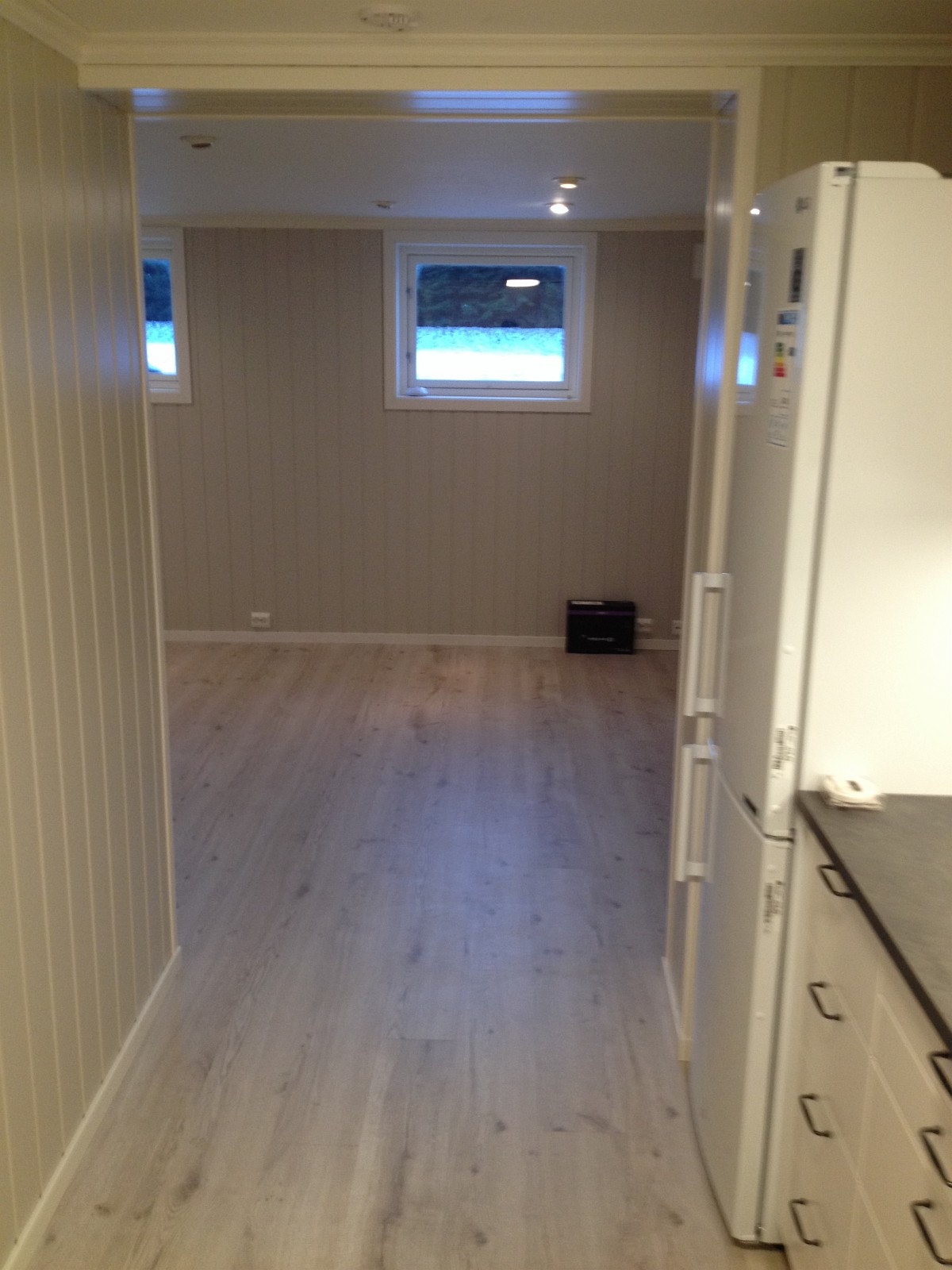 Fra kjøkken ut til stue Galleribilde