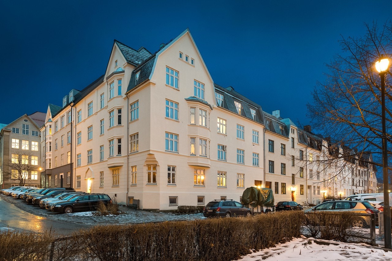 Leiligheten ligger i et meget attraktivt og sentralt boligområde på Lilleby/Lademoen i Trondheim kommune Galleribilde