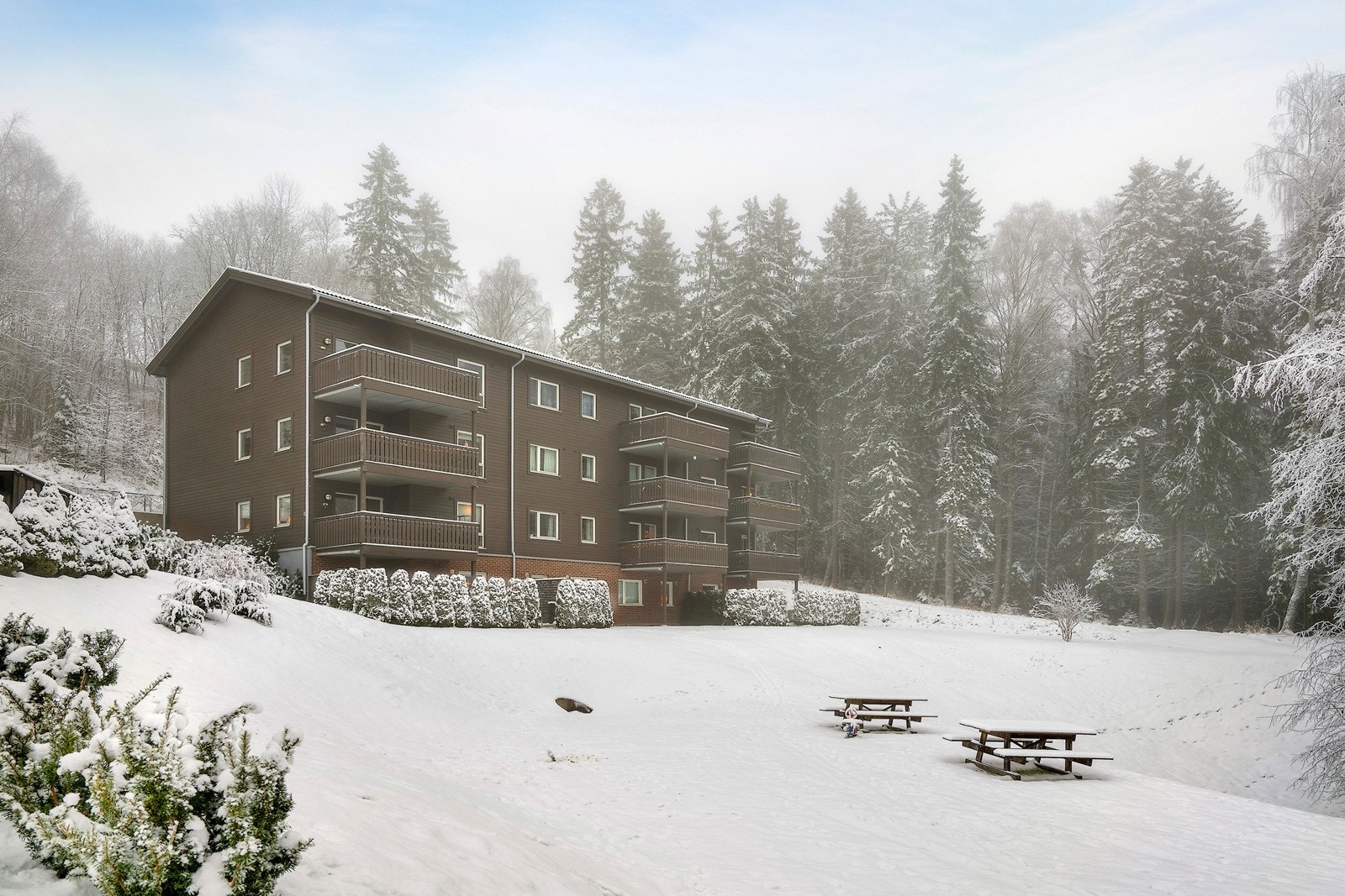 Store flotte fellesarealer Galleribilde