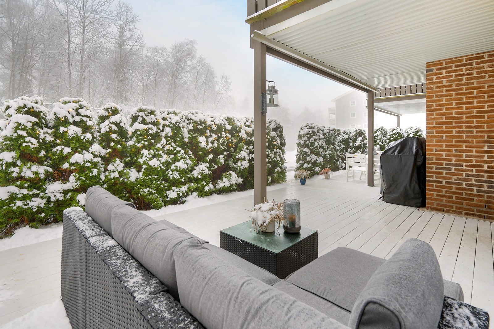 Usjenert terrasse Galleribilde