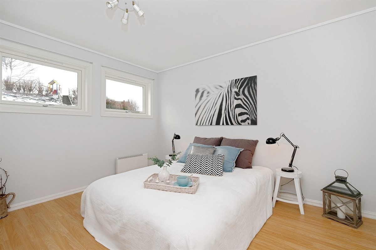 Soverommet er lyst og romslig. Galleribilde