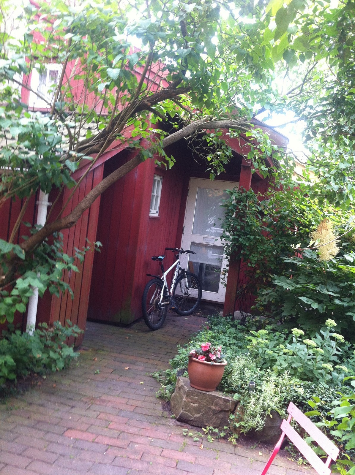 Inngangsparti Galleribilde