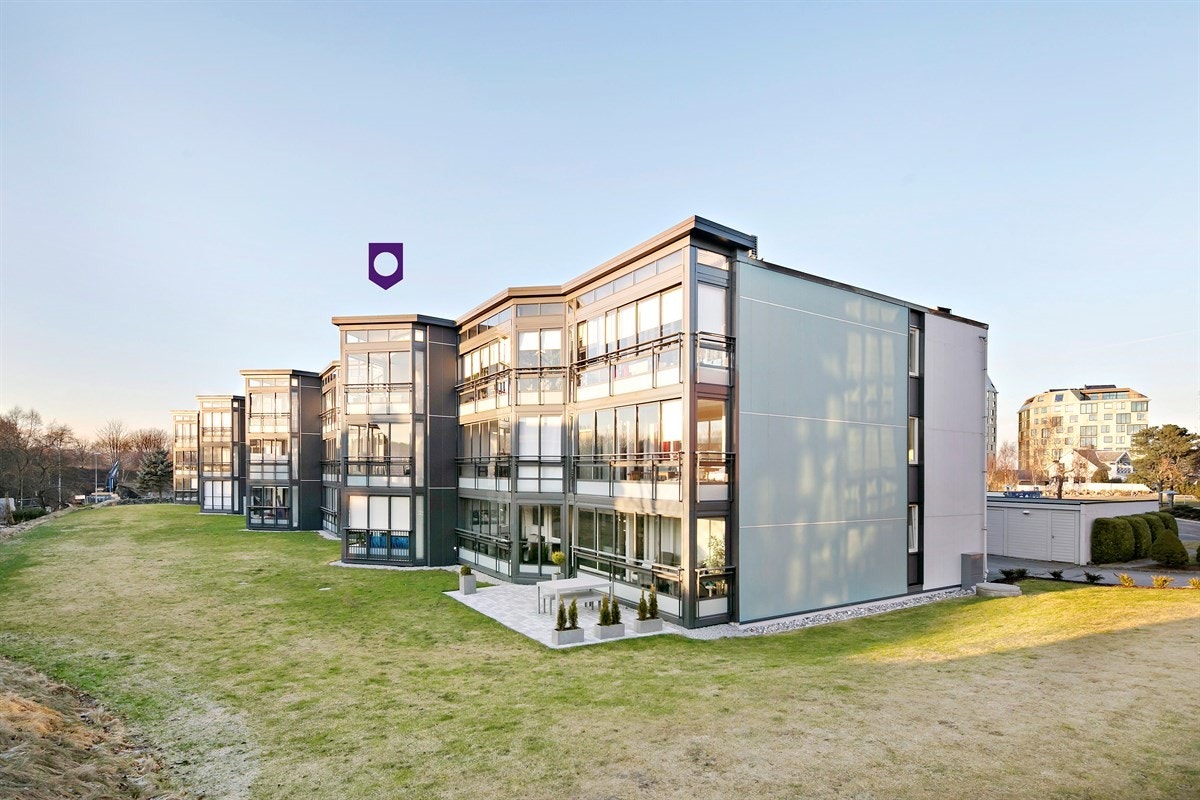 Leiligheten ligger i øverste etasje. Galleribilde