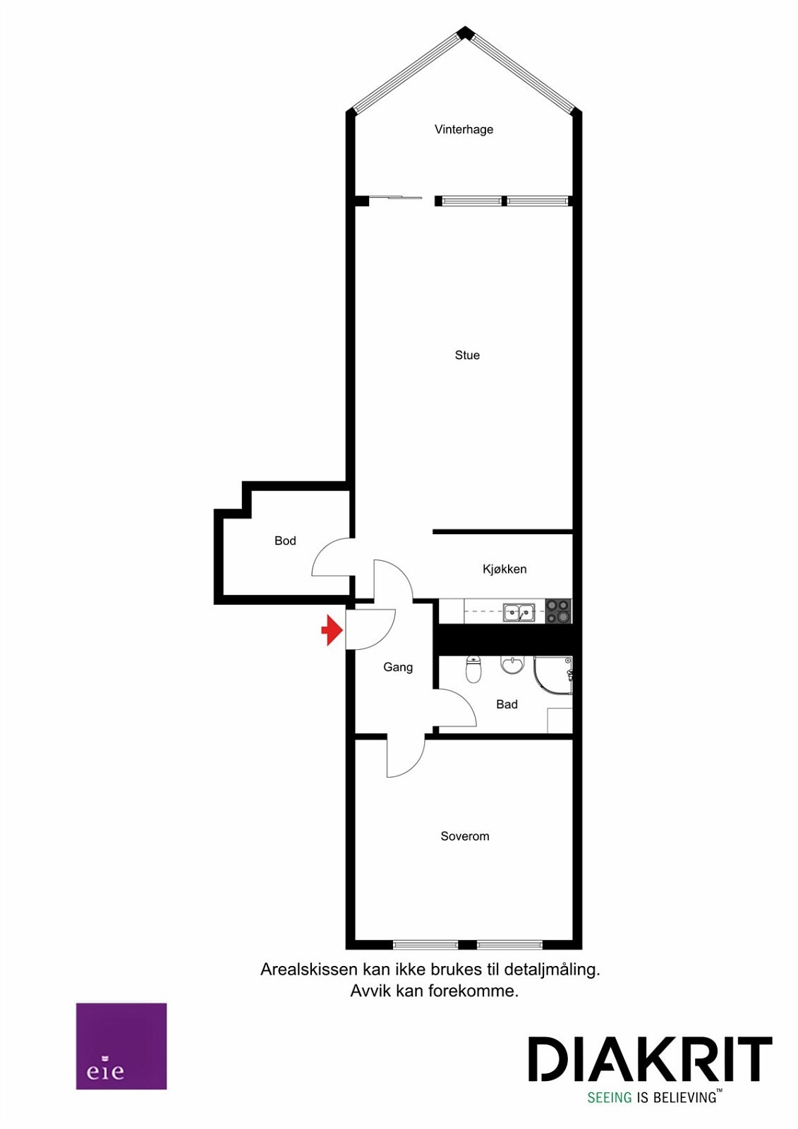 I tillegg er det en utvendig bod, samt egen garasje. Galleribilde