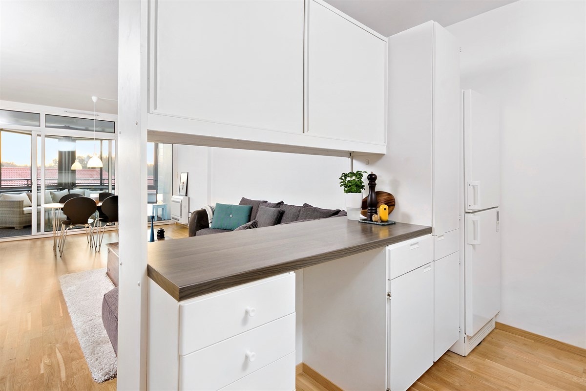 Her er det muligheter for å åpne helt opp, evt. lukke helt igjen, alt etter eget ønske. Galleribilde