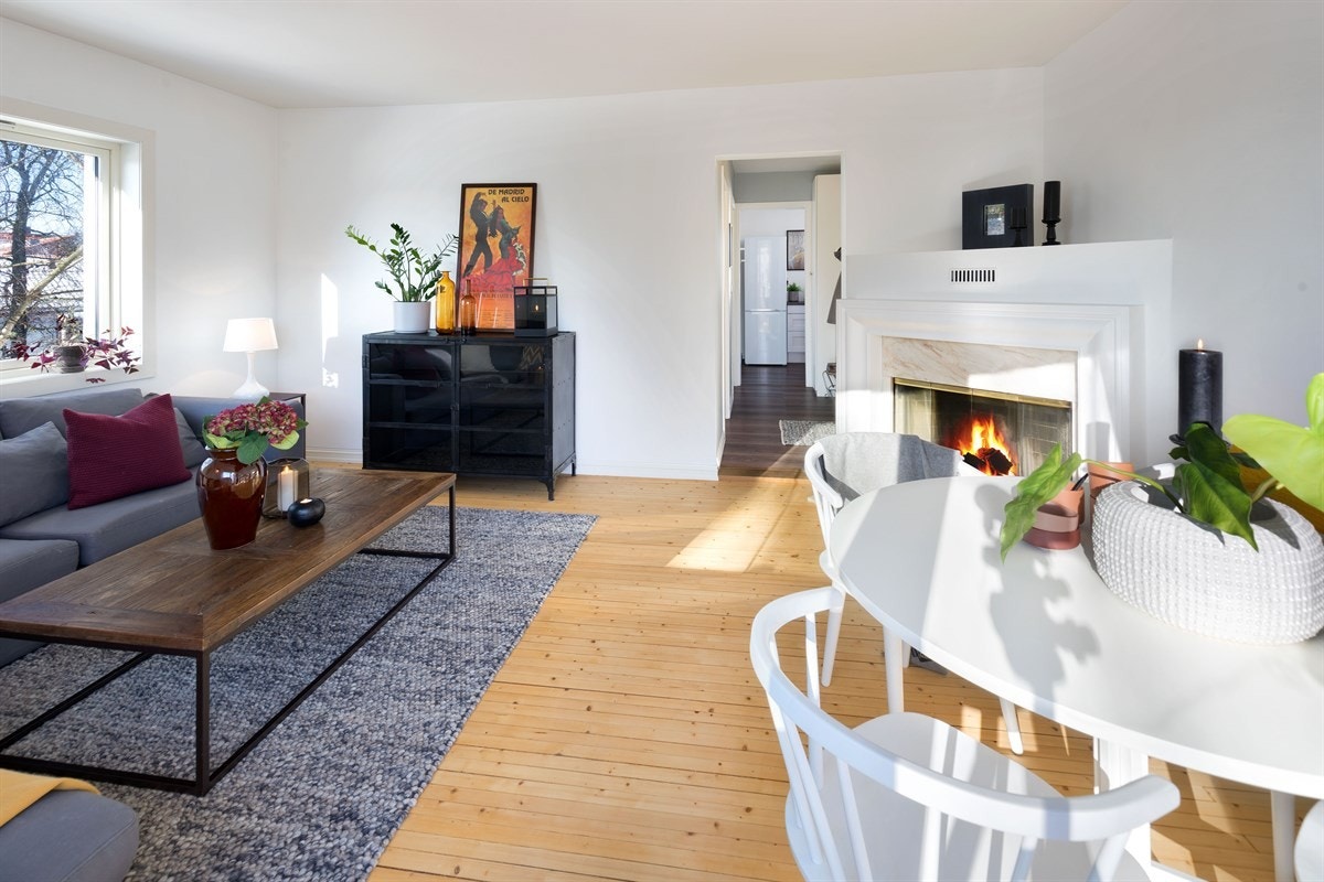 Gjennomgående leilighet med gode lys- og solforhold Galleribilde