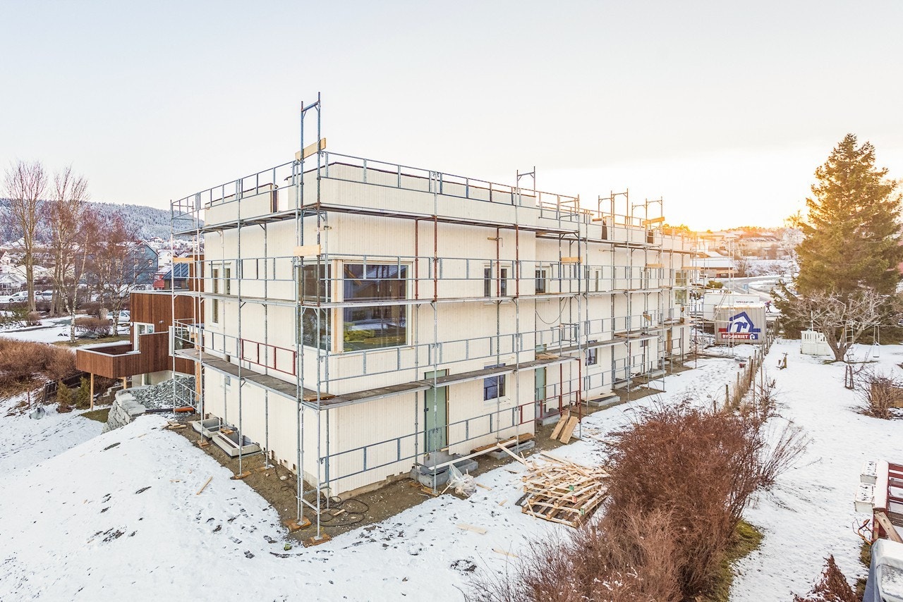 Fasade mot sjøen Galleribilde
