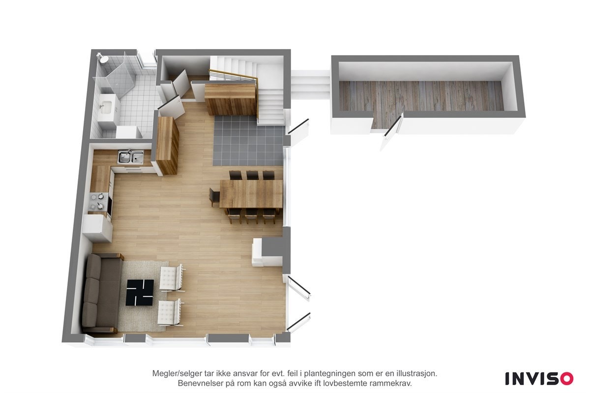 Nesbyen Fjellandsby Hågeberg 1. etg. Galleribilde