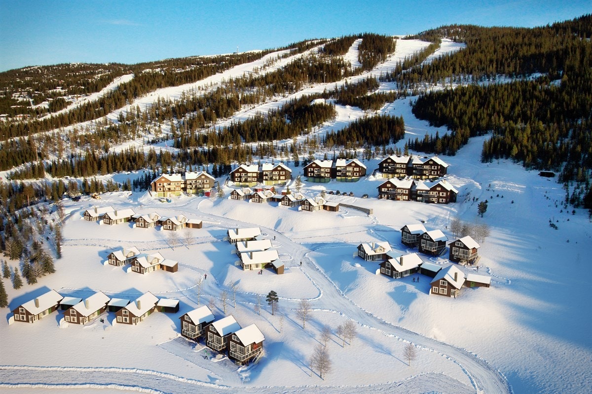 Nesbyen Fjellandsby oversiktsbilde Galleribilde
