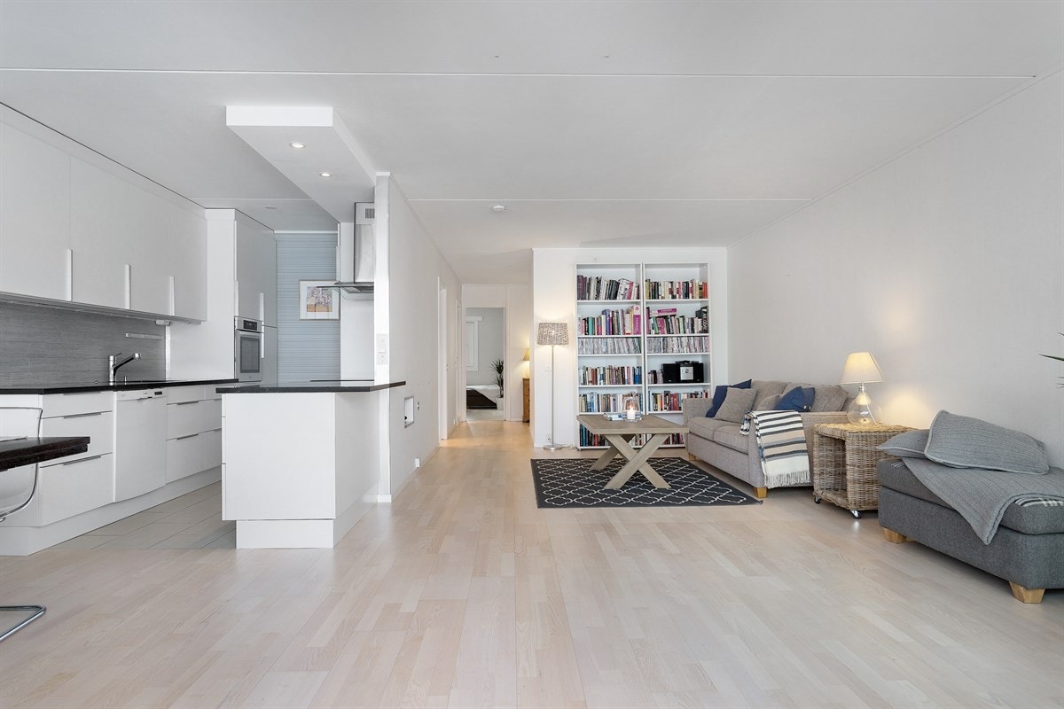 Leiligheten har en god planløsning. Galleribilde