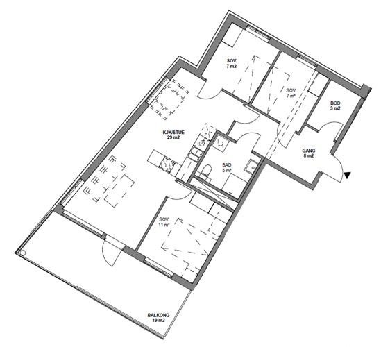 Planløsning Galleribilde