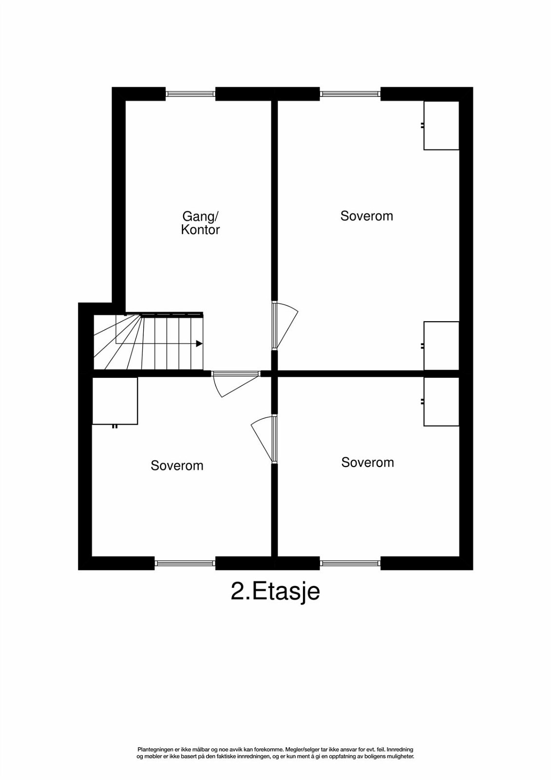 2dplan og 1 Galleribilde
