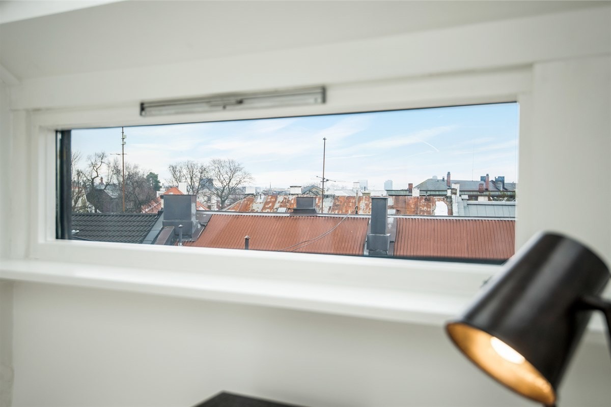 Flott utsikt fra hemsen Galleribilde