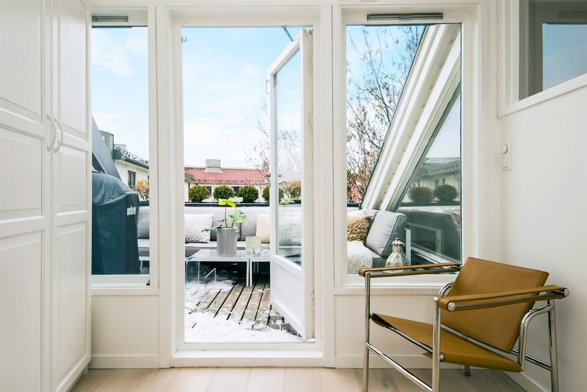 Utgang til terrasse Galleribilde