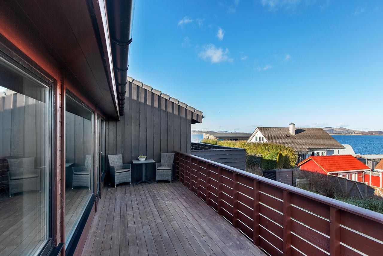 Veranda med utgang fra stue Galleribilde