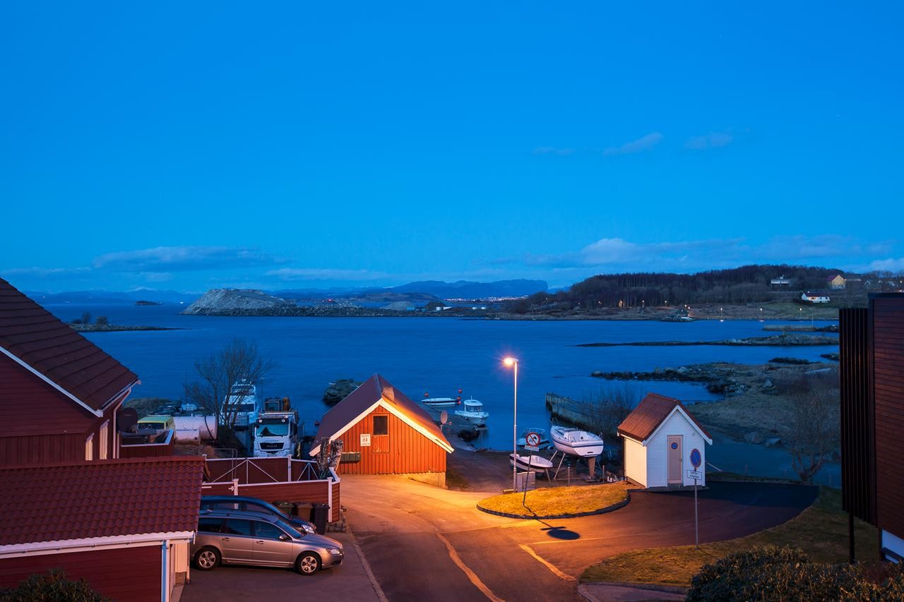 Nydelig utsikt fra boligens veranda Galleribilde