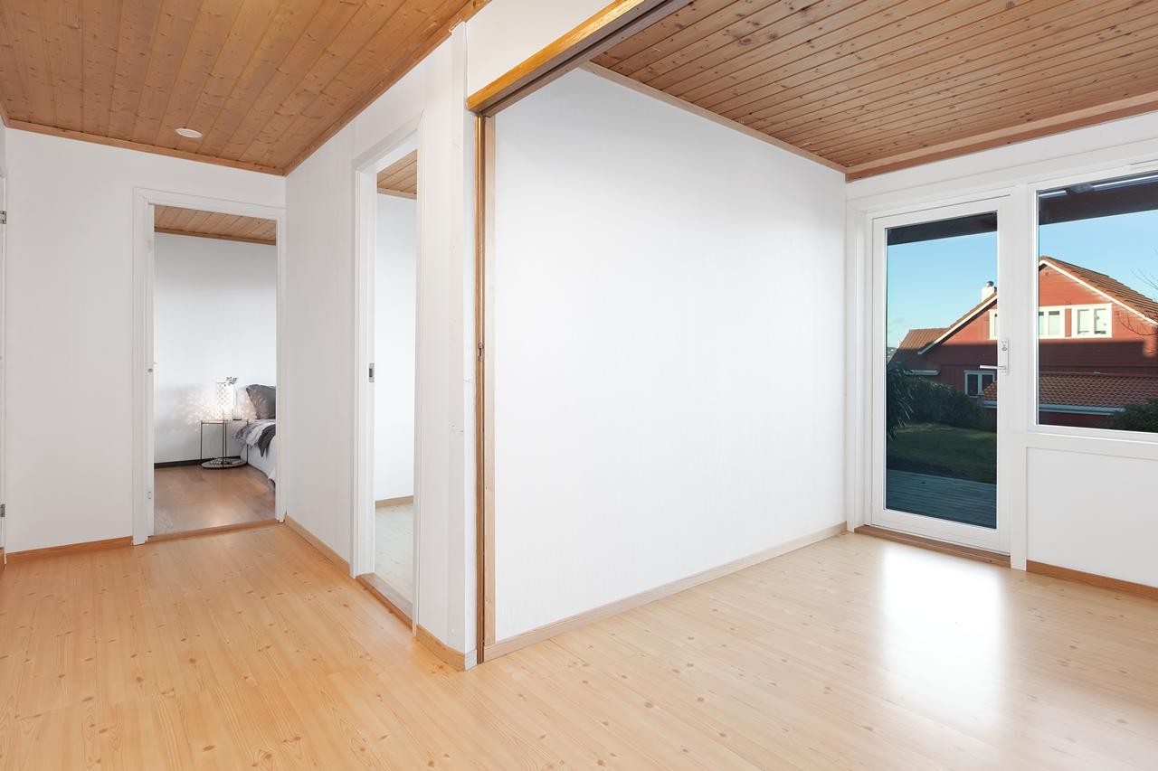 Soverom 3 med foldevegg som gjør at du kan disponere rommet etter eget ønske Galleribilde