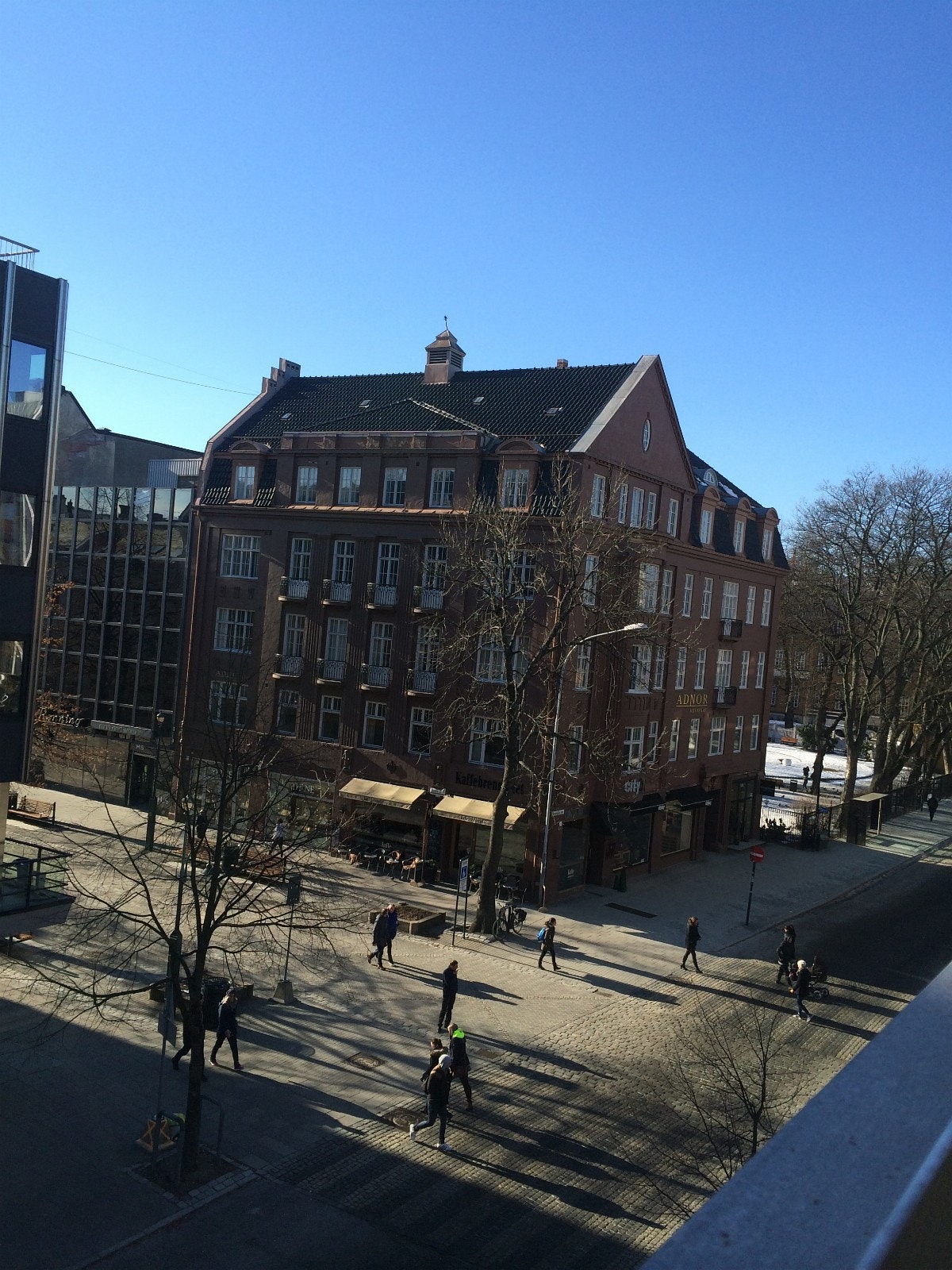 Utsikt fra leilighet, vakre gågaten NORDRE GATE Galleribilde