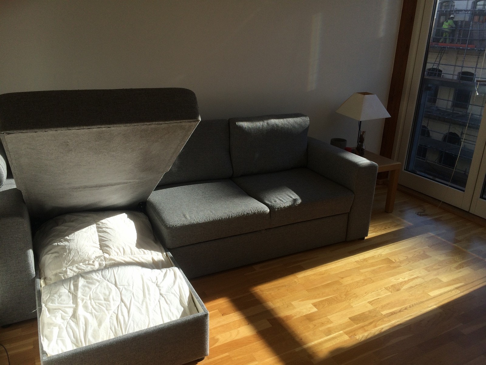 Sovesofa, med oppbevaring plass Galleribilde