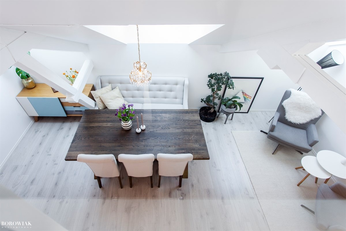 Stue/spisestue Galleribilde