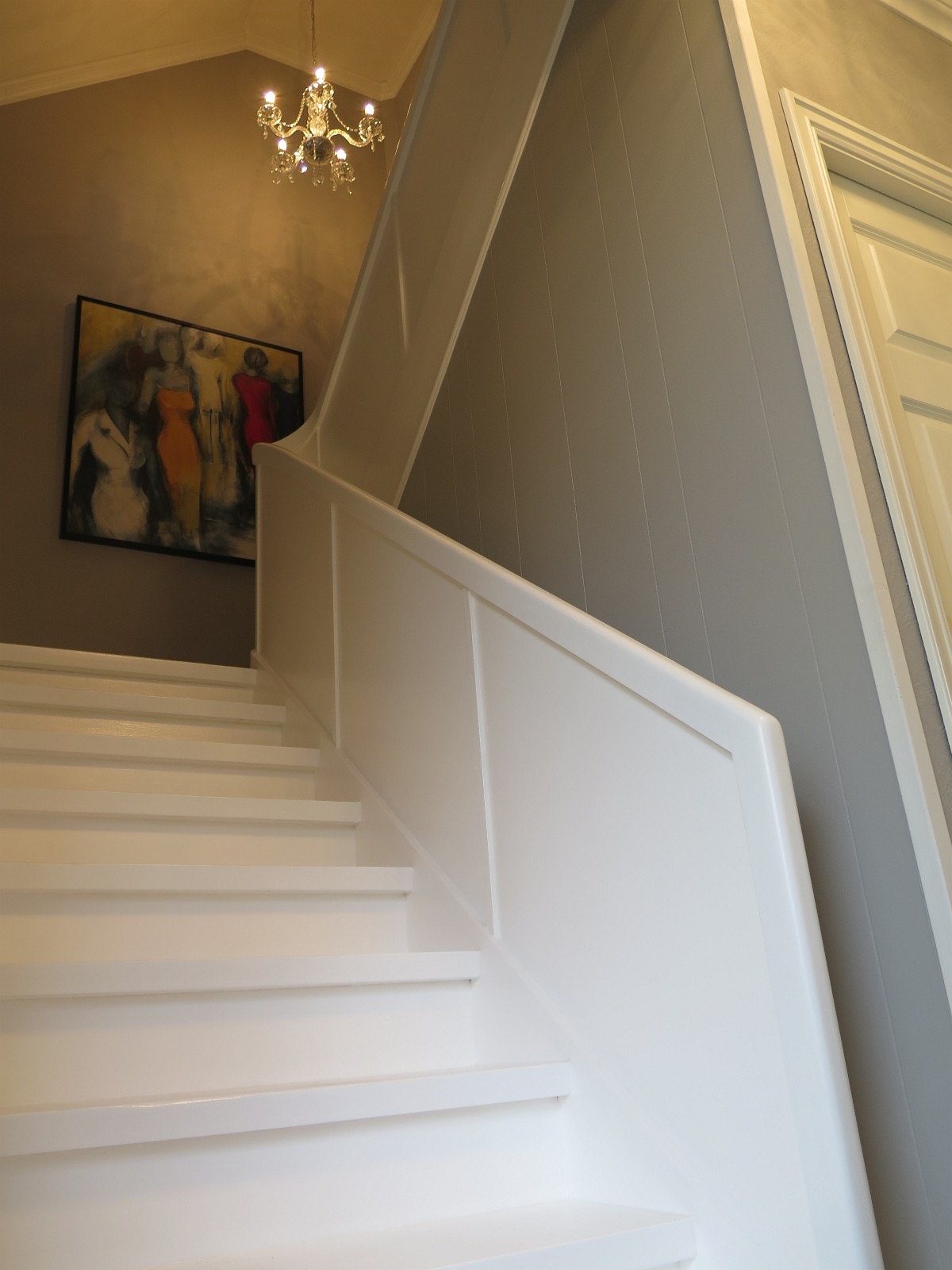 Trappe til lejlighed Galleribilde