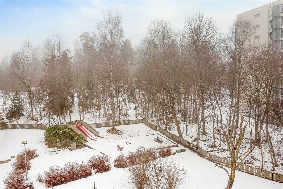 Utsikt fra balkongen. Galleribilde