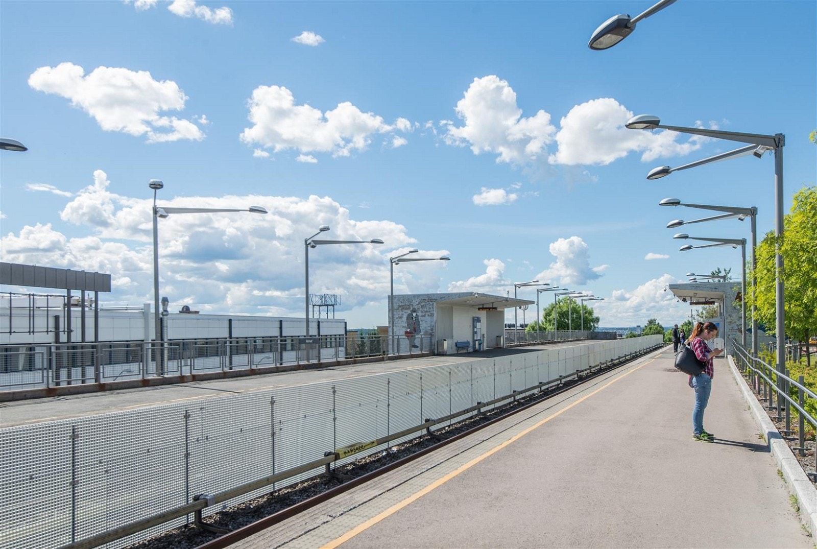 På rundt 15 minutter i du i Oslo sentrum med enten linje 4 eller 5. Galleribilde