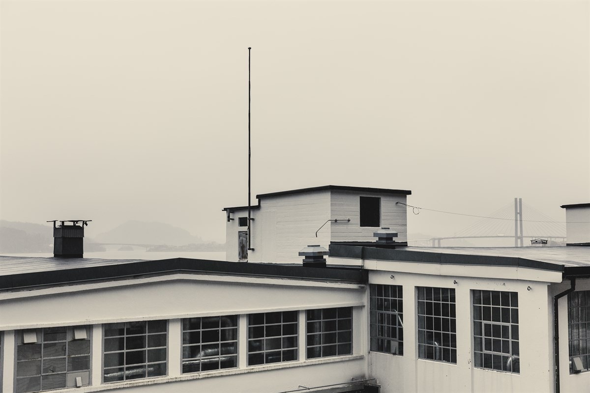 Utsikt fra leiligheten. Galleribilde