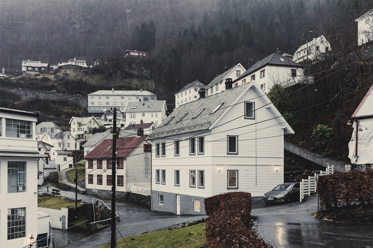 Leiligheten ligger flott til. Galleribilde