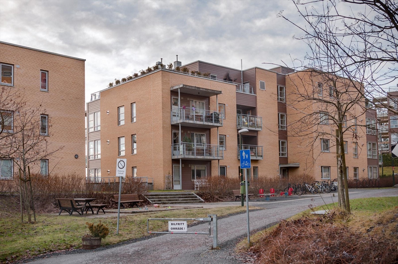 Barnevennlig område. Galleribilde