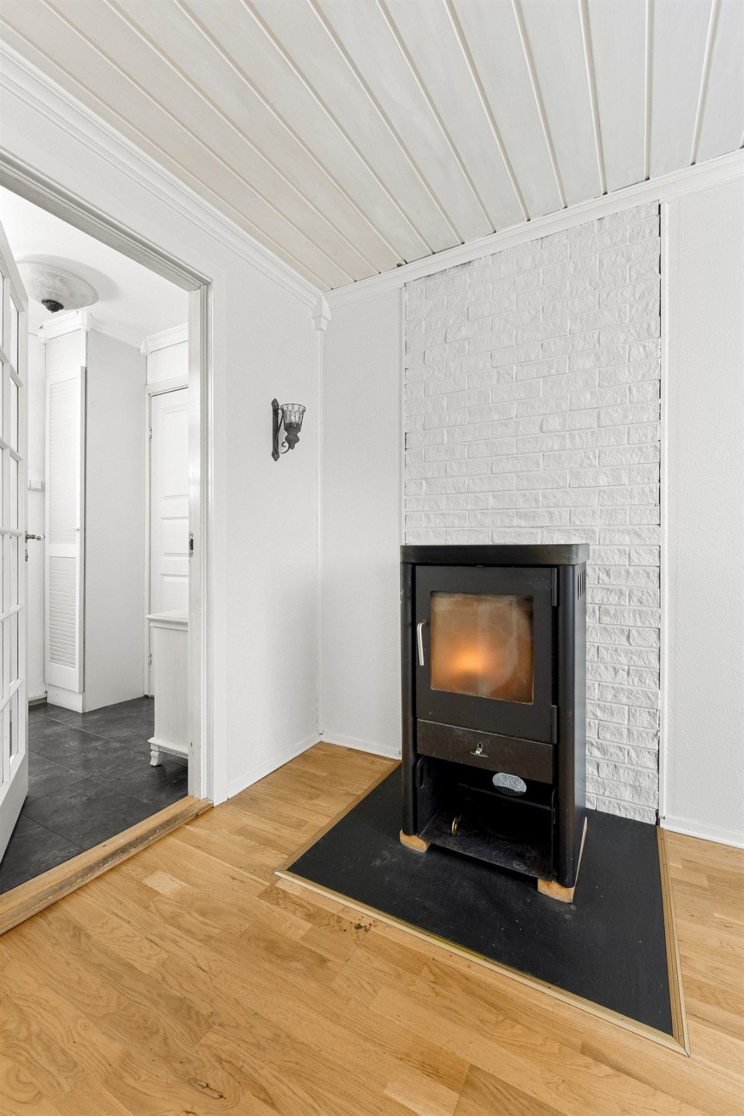 Peis som gir ekstra varme og hygge. Galleribilde