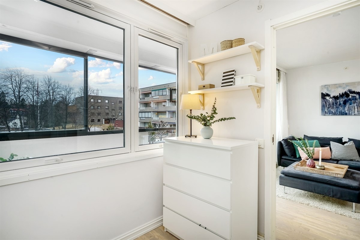 Lyst og luftig soverom. Galleribilde