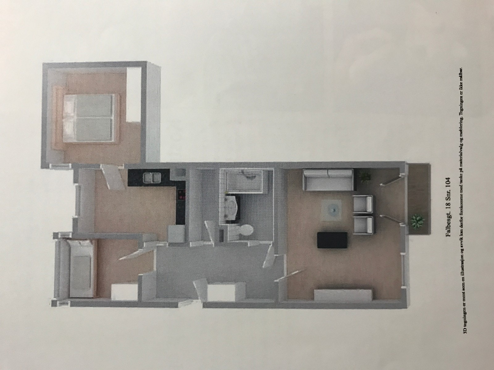 Plantegning Galleribilde