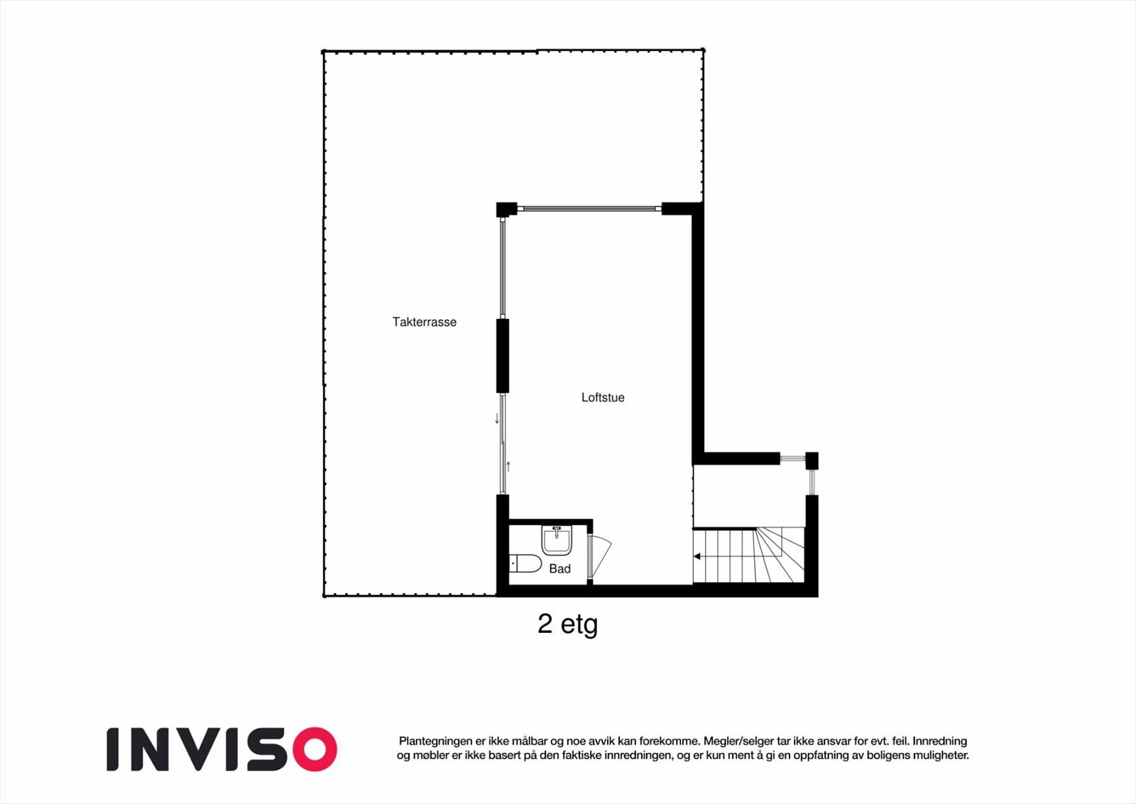 Planskisse 2.etg. Galleribilde