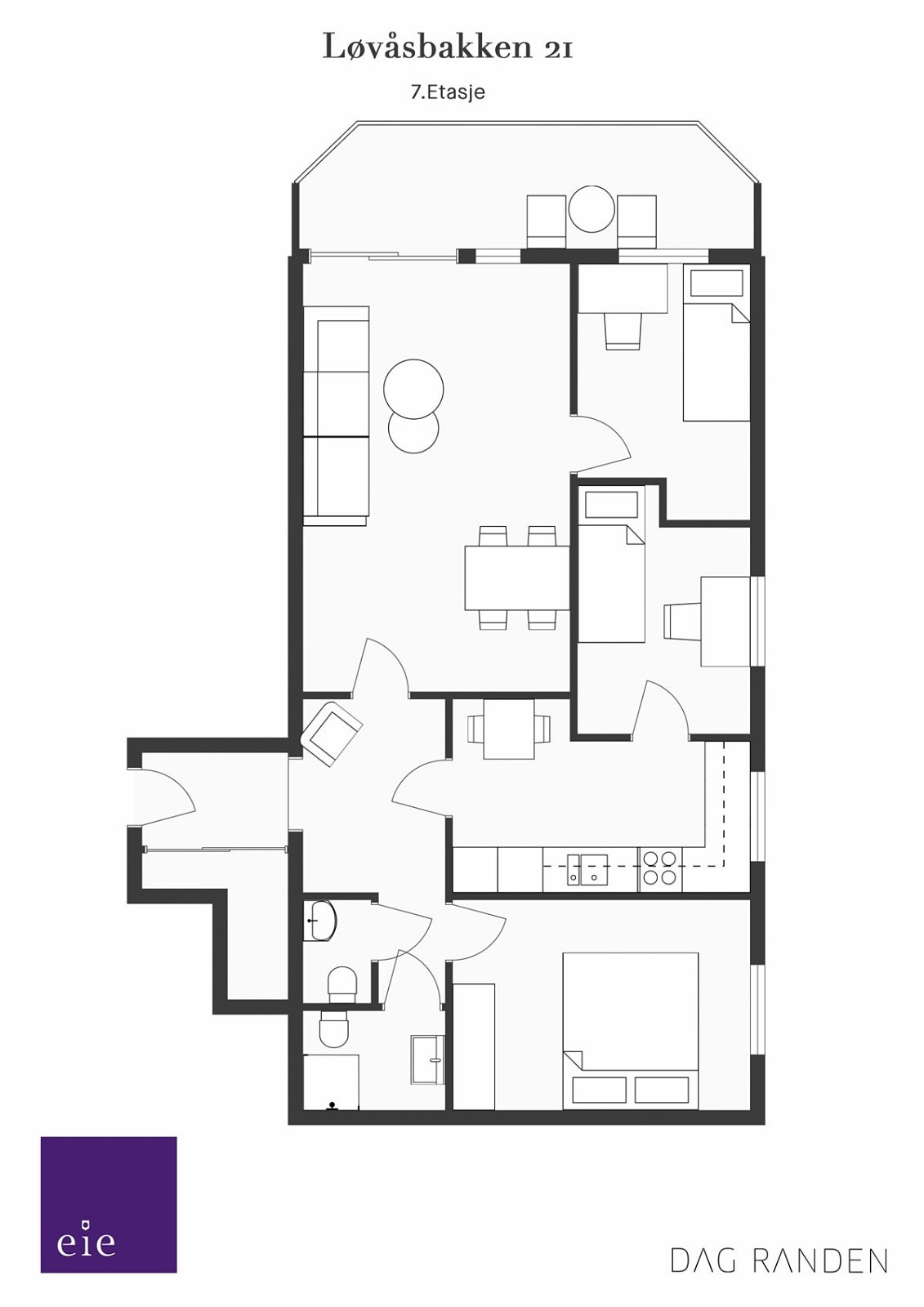 Plantegning 2D Galleribilde