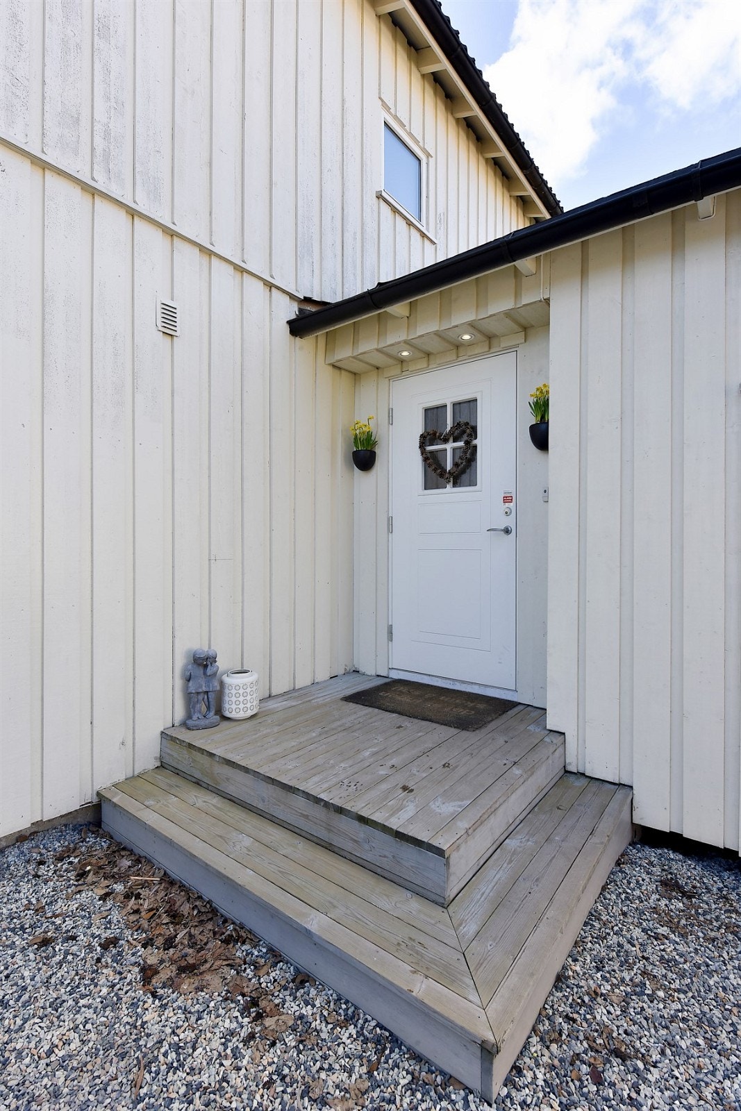 Innbydende inngangsparti. Galleribilde