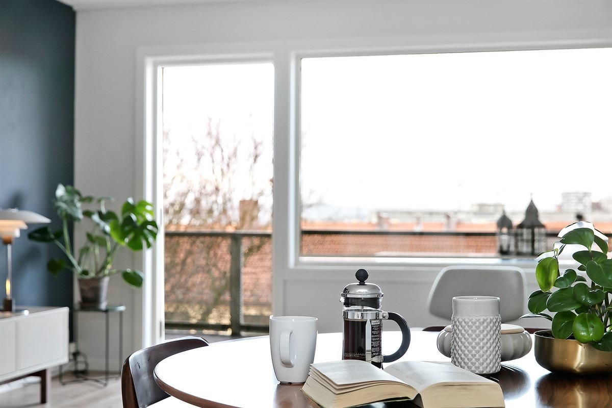 Her er det hyggelig å nyte et godt måltid i selskap med de du er glad i. Galleribilde