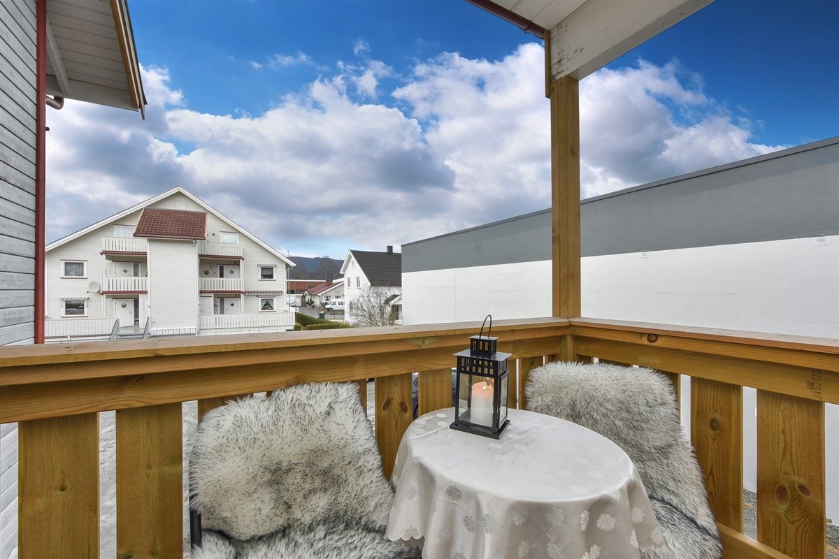 Det er plass for et koselig frokostbord. Galleribilde