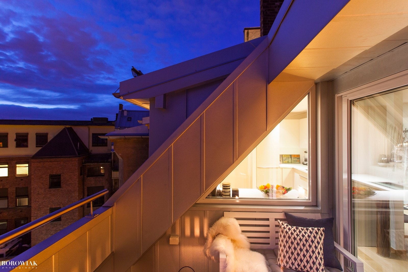 Inntrukket, privat takterrasse på 7 kvm Galleribilde