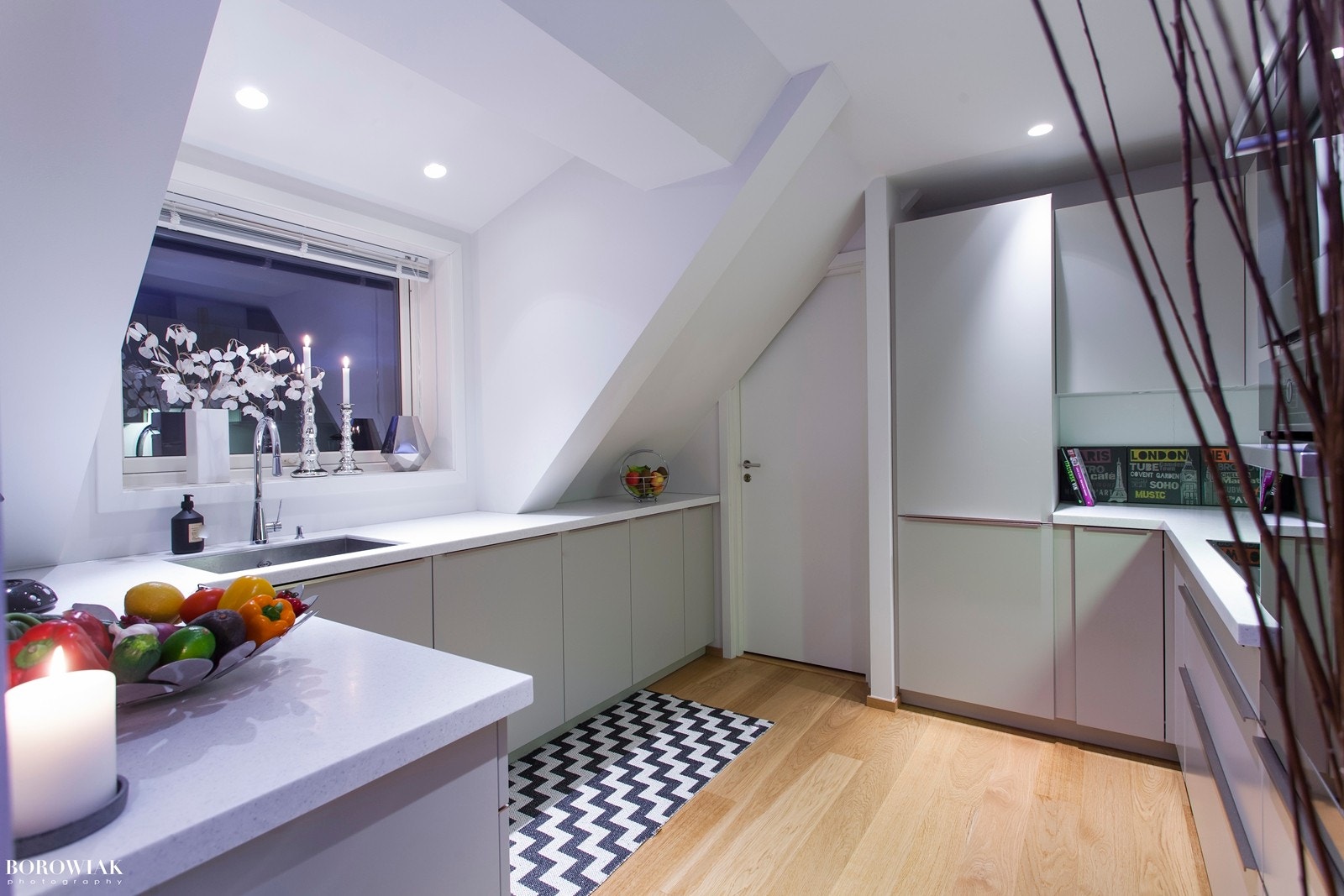 Kveldsstemning på kjøkkenet Galleribilde