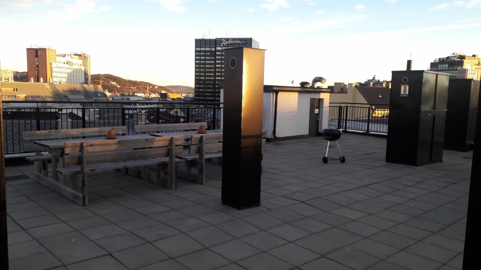 Felles takterrasse Galleribilde