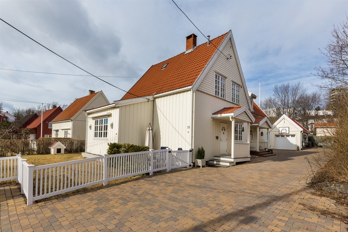 Eiendommen ble oppført i 1924 og totaloppusset i 2009 Galleribilde