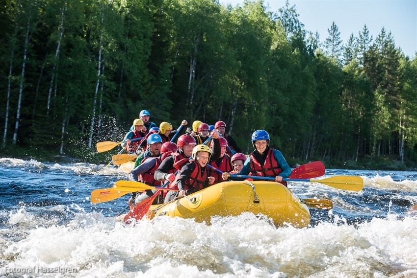 Rafting er gøy for hele familien! Galleribilde