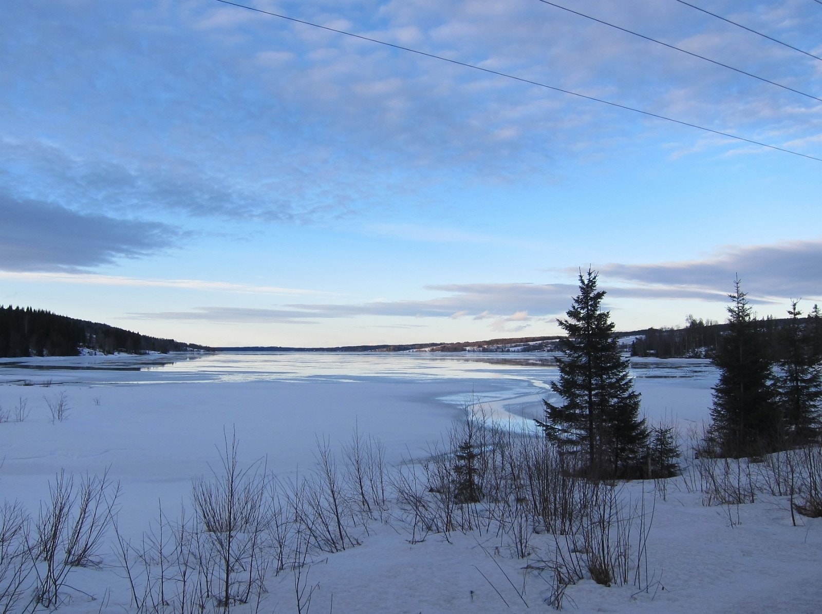Einafjorden vinter Galleribilde