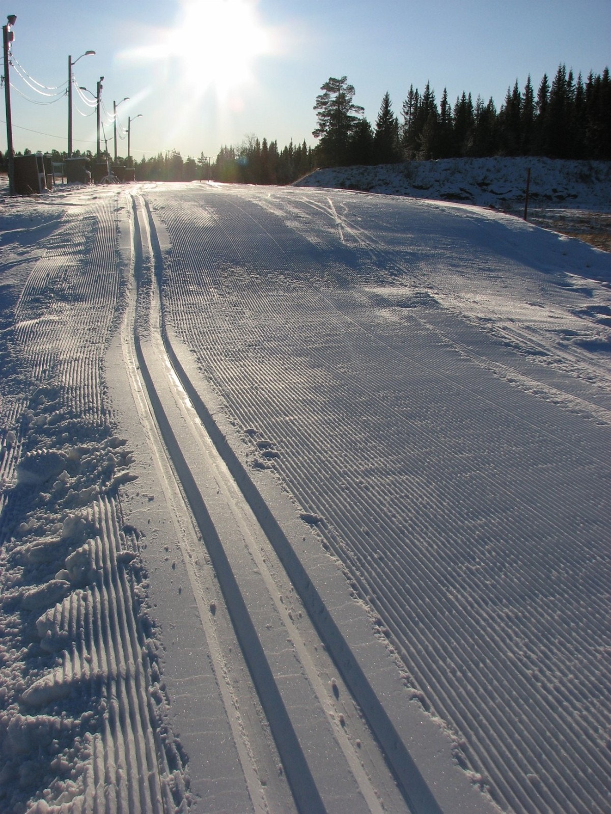 Lygna skisenter 8,5 km fra eiendommen. Galleribilde