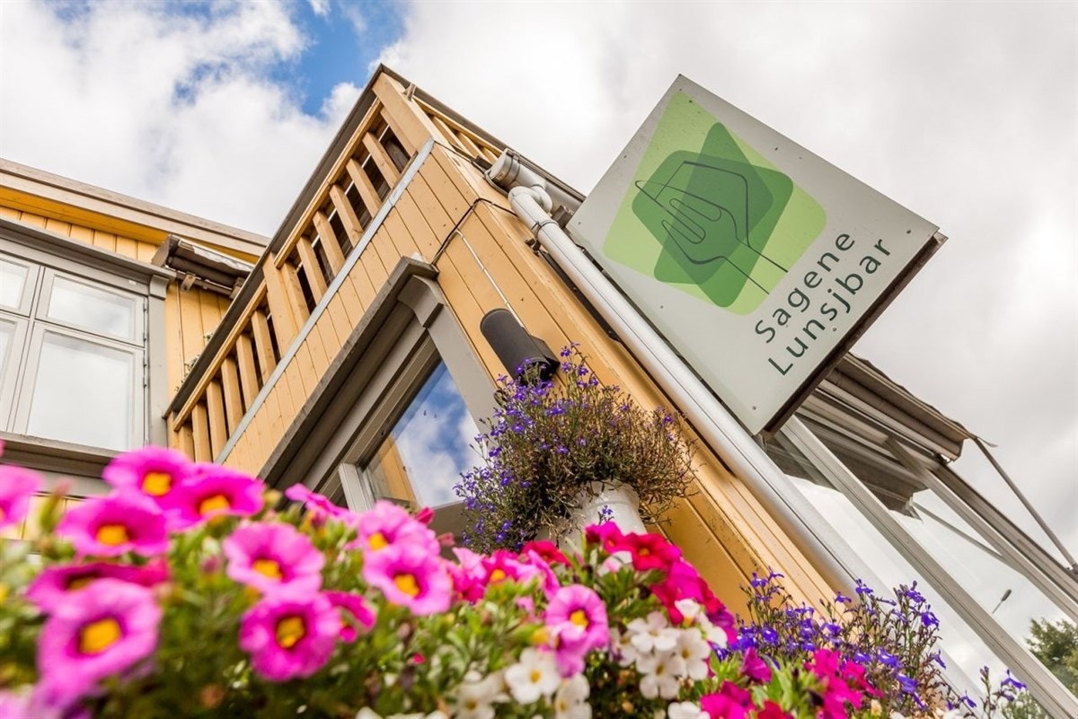 Sagene Lunsjbar. Galleribilde