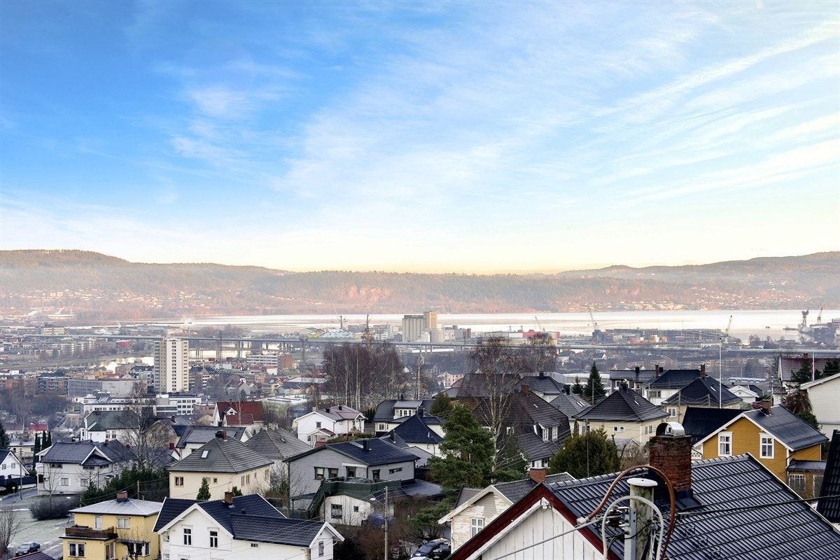 Fantastisk utsikt fra eiendommen. Galleribilde