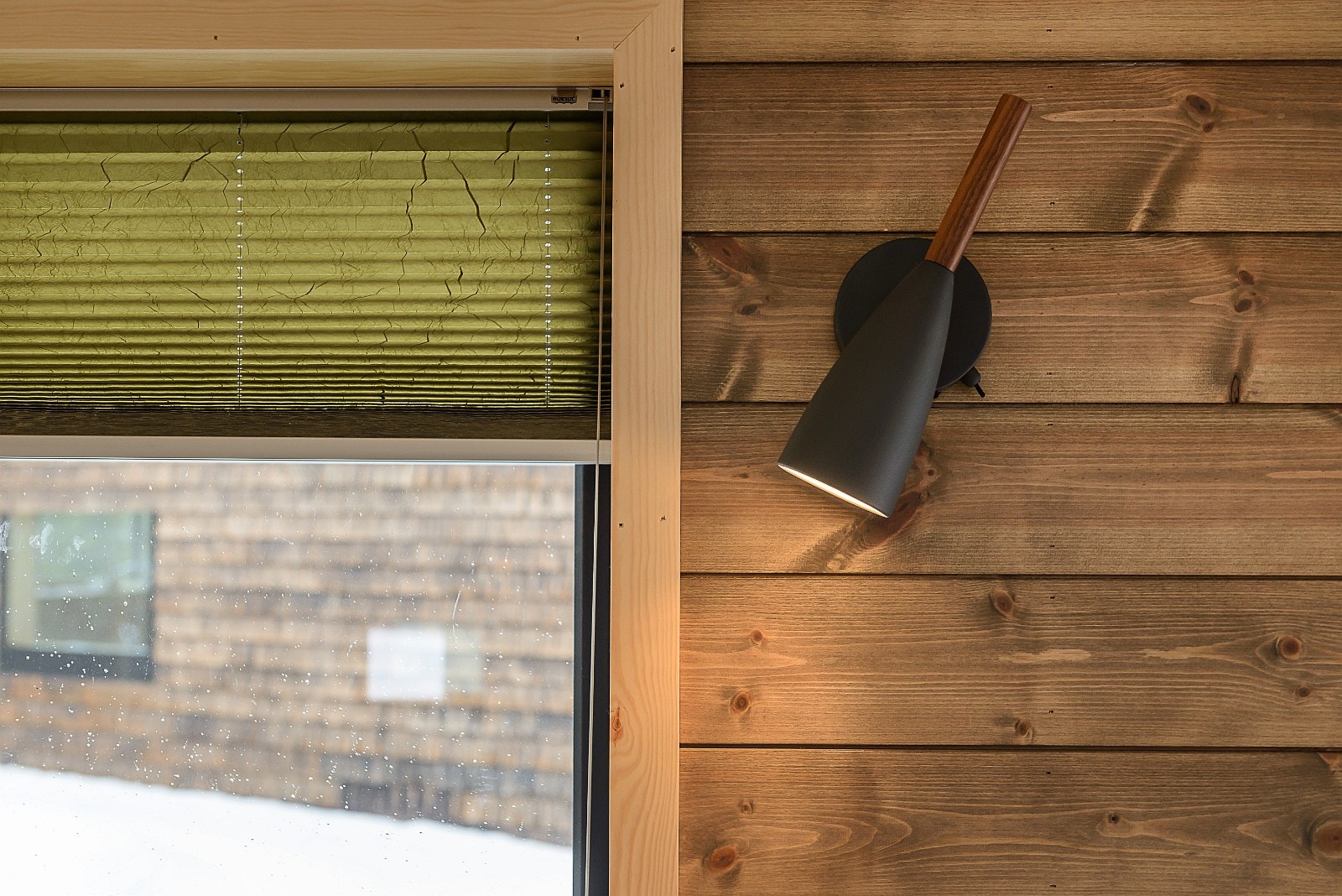 Bilde fra visningshytte. Galleribilde